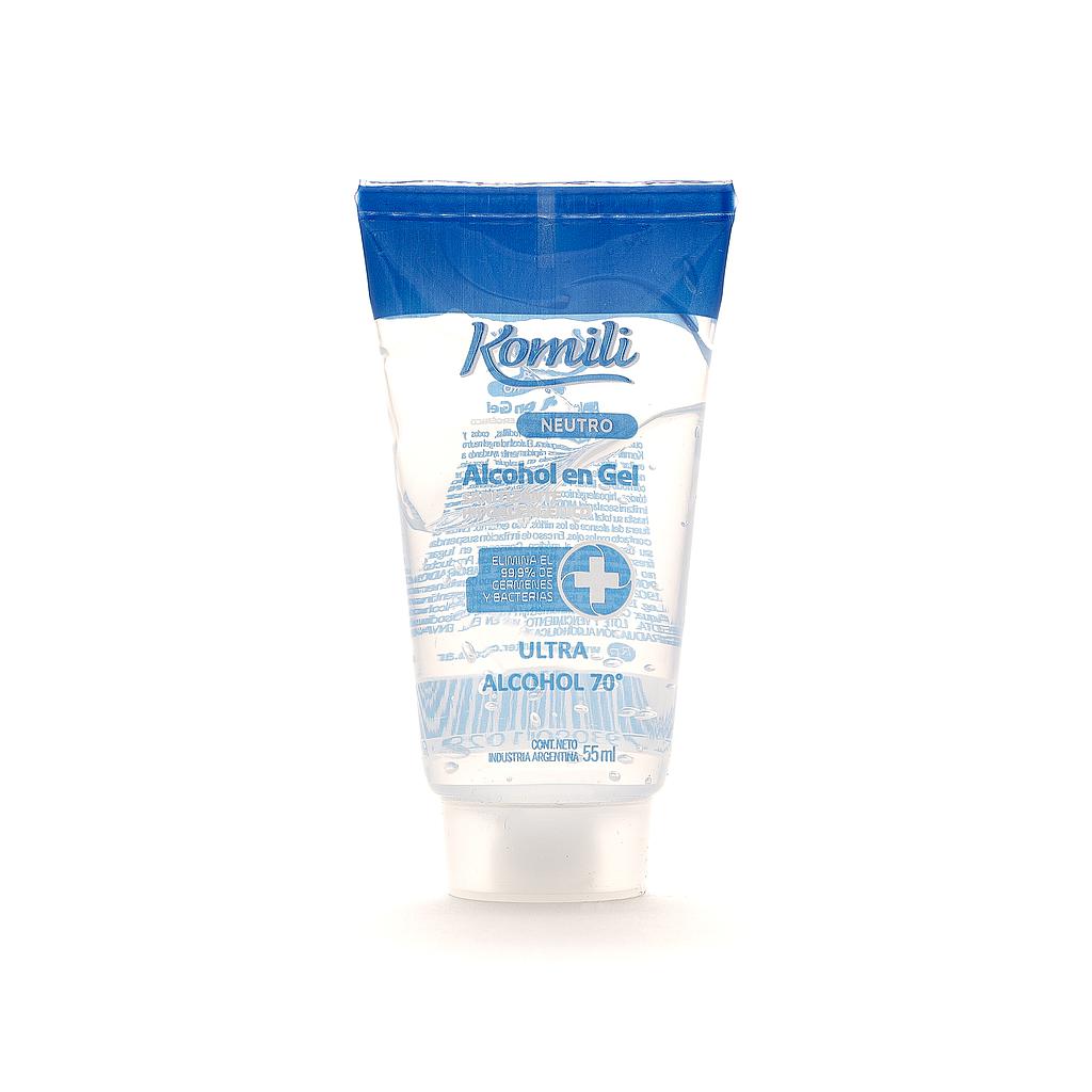 Alcohol en Gel 55cc (1Pomo)