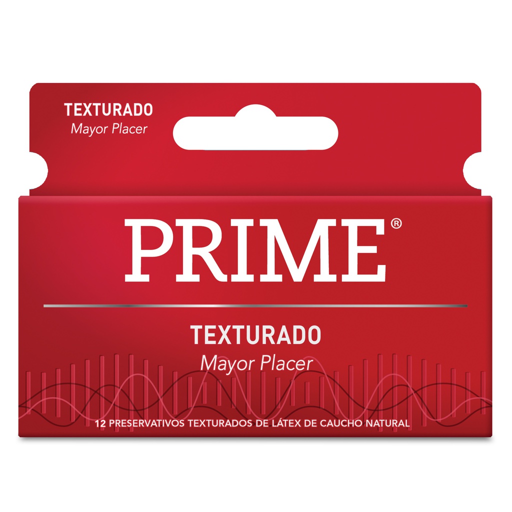 Preservativo Prime Texturado 12u