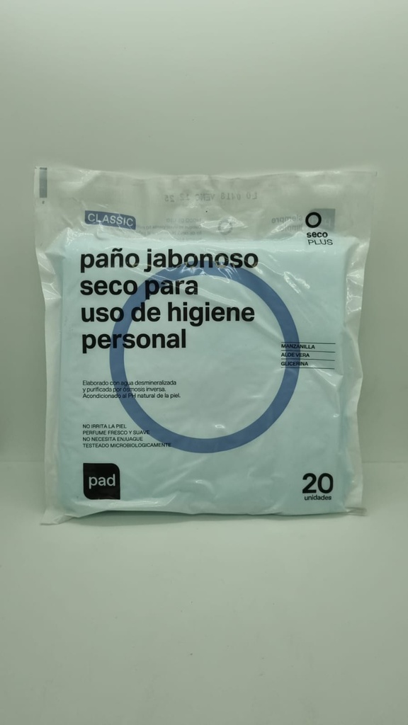 Paño jabonoso x 20unid